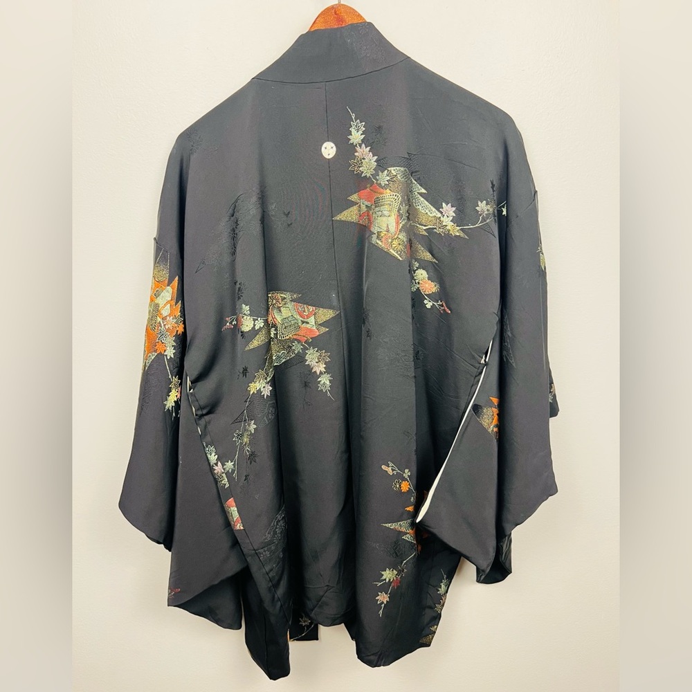 Japanese Haori Jacket · Embroidered - Picture 6 of 15